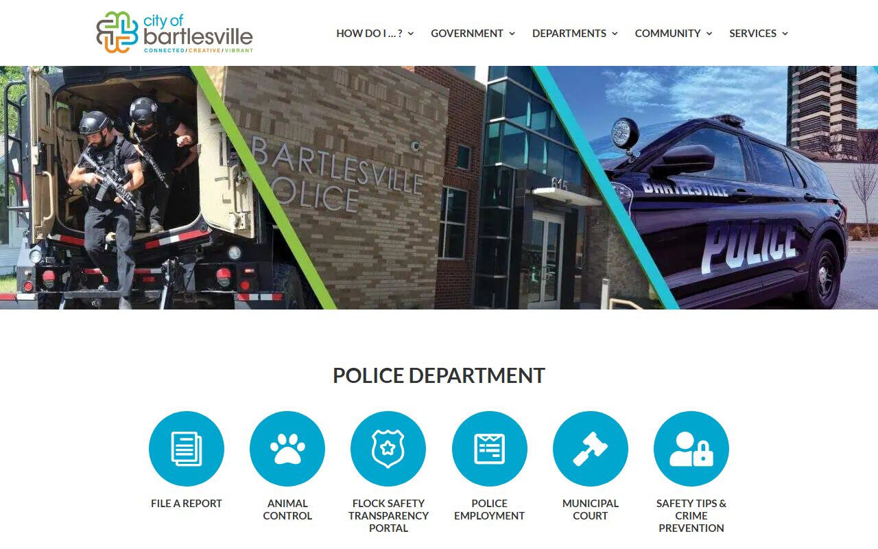 Bartlesville police department sex offender resources