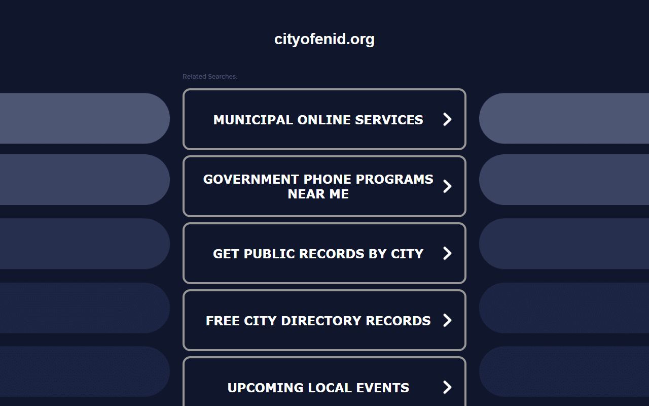 Enid Police Department Garfield County sex offender registry coordination