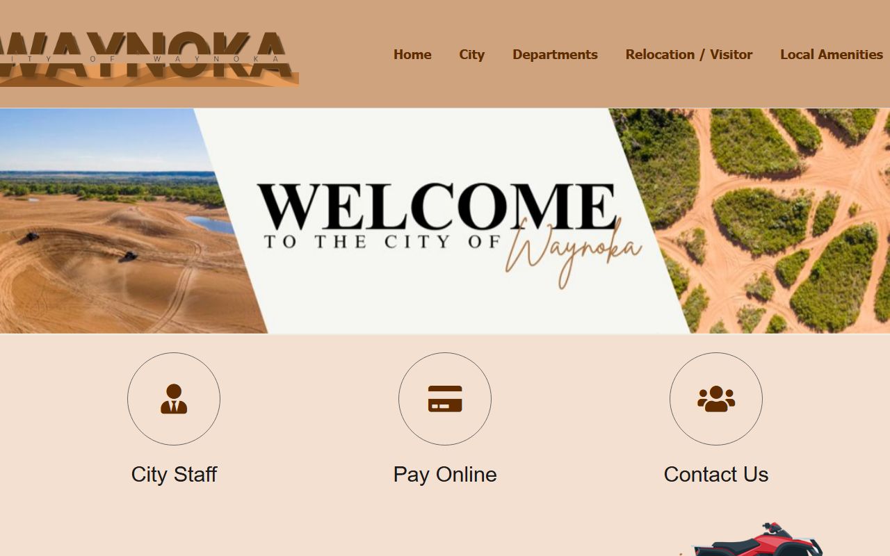 Waynoka Police Department website